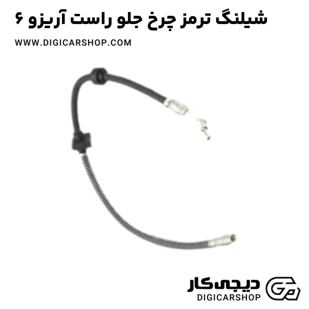 خرید شیلنگ ترمز چرخ جلو راست آریزو 6